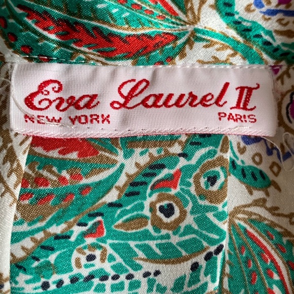 Eva Laurel Silk Skirt - Picture 4 of 7